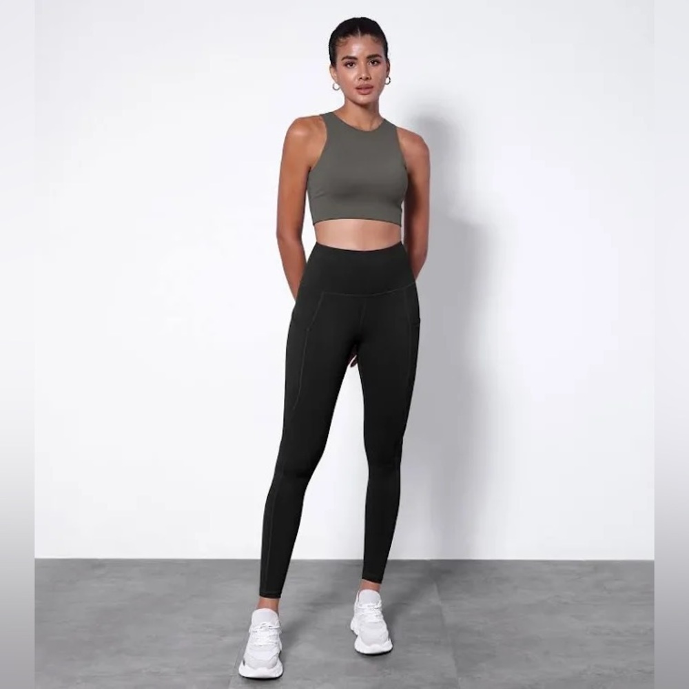 NWT ODODOS 7/8 High Waist Sports Leggings With Pockets